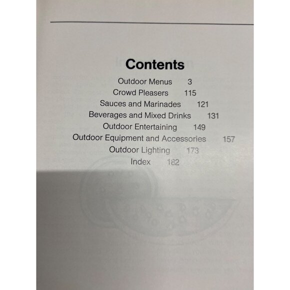 Southern Living Outdoor Cookbook Vintage 1973 1st Printing Hardcover - Picture 5 of 10